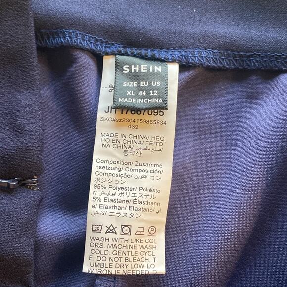 SHEIN side zip sailor pants - Picture 2 of 5